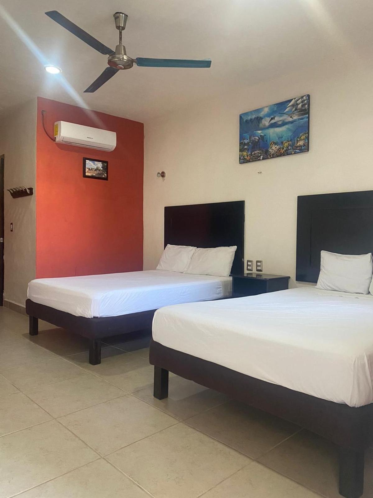 Luna Turquesa Hotel And Apartaments - Free Bikes Bacalar Exterior foto